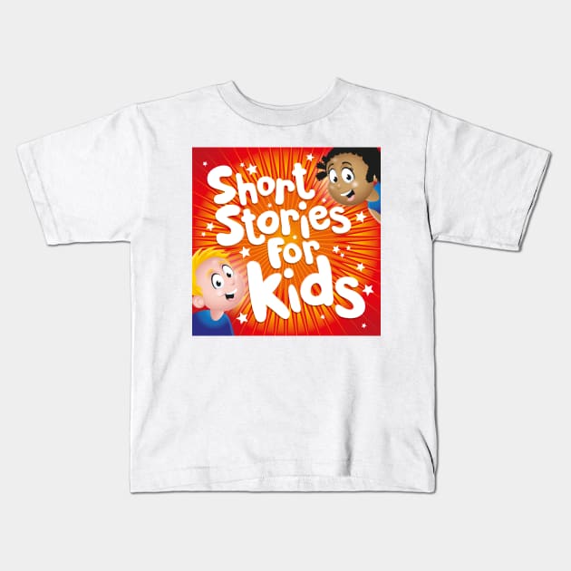 Orange Design Kids T-Shirt by Short Stories for Kids